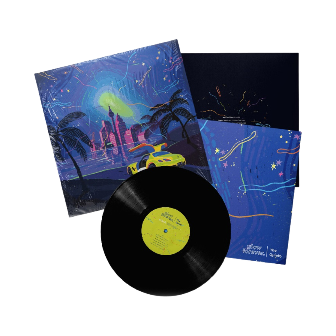 新品✨ The Quiett glow forever LP SAMPLE盤 新品✨ The Quiett glow forever LP SAMPLE盤