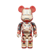 Bearbrick Marvel Iron Man Mark XLII Damage Ver. 400%