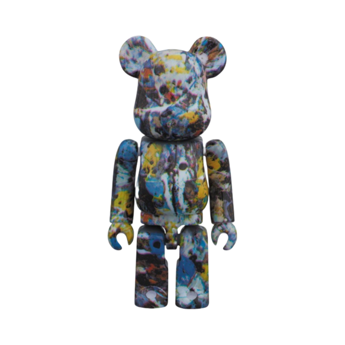 - Bearbrick Jackson Pollock Studio 100%