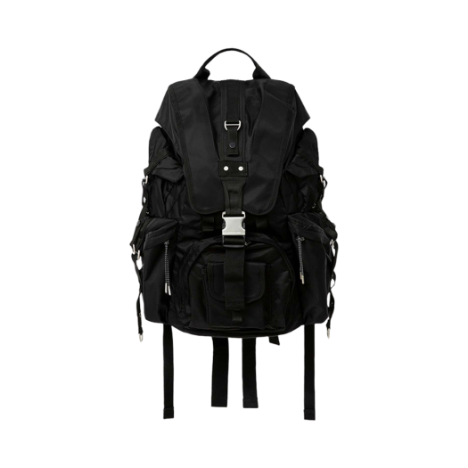 산산기어 x 롤 보이드 카라페이스 백팩 블랙 | Sansan Gear | KREAM