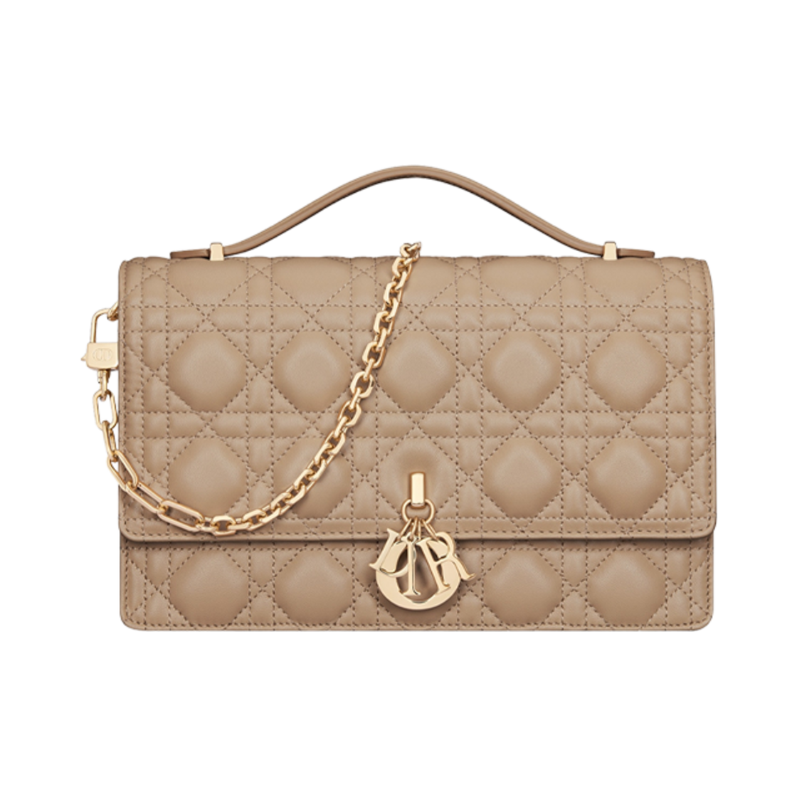 M0997ONGE-M55U Dior Miss Dior Top Handle Bag Biscuit