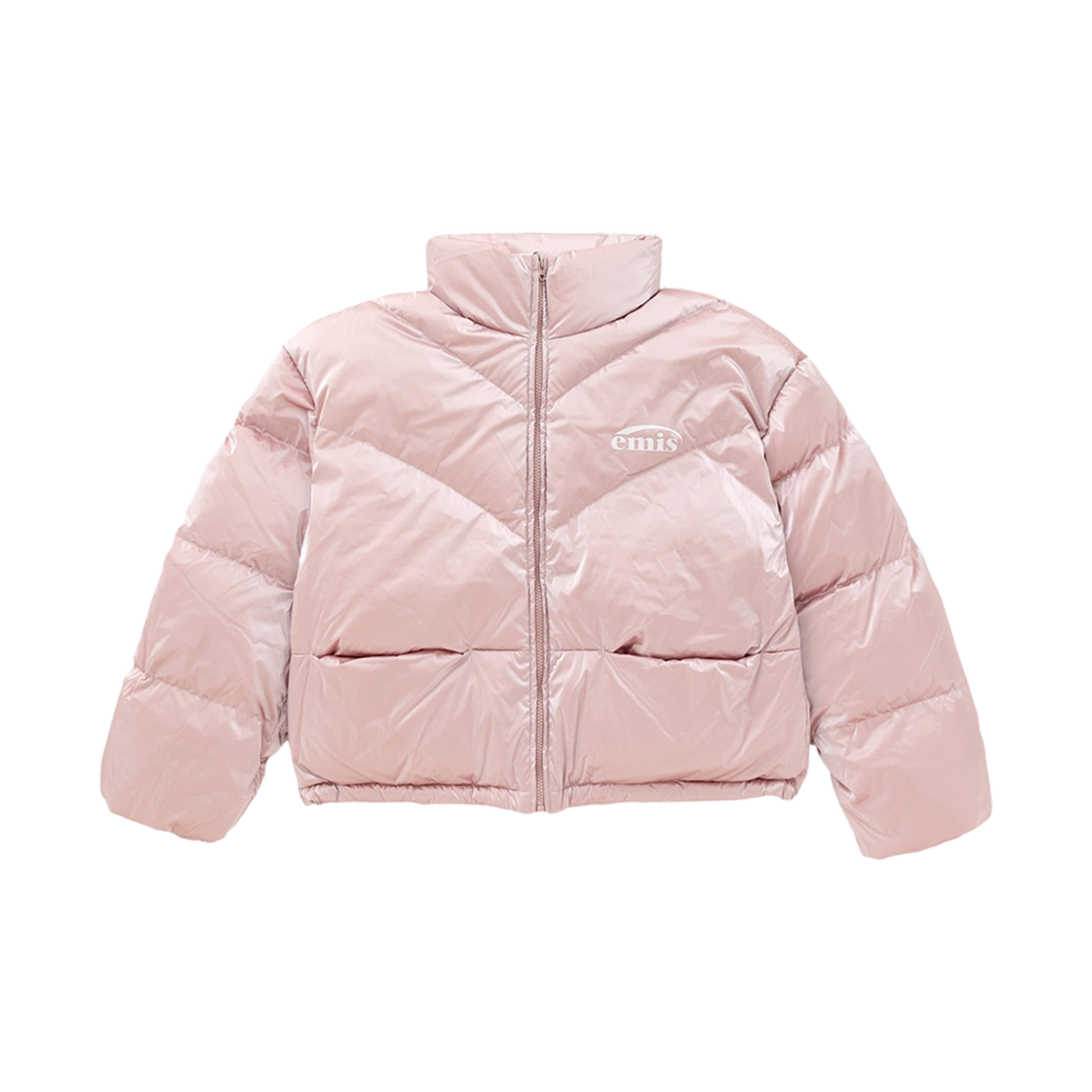 (W) 이미스 러스터 리버시블 다운 자켓 핑크((W) Emis Luster Reversible Down Jacket Pink)