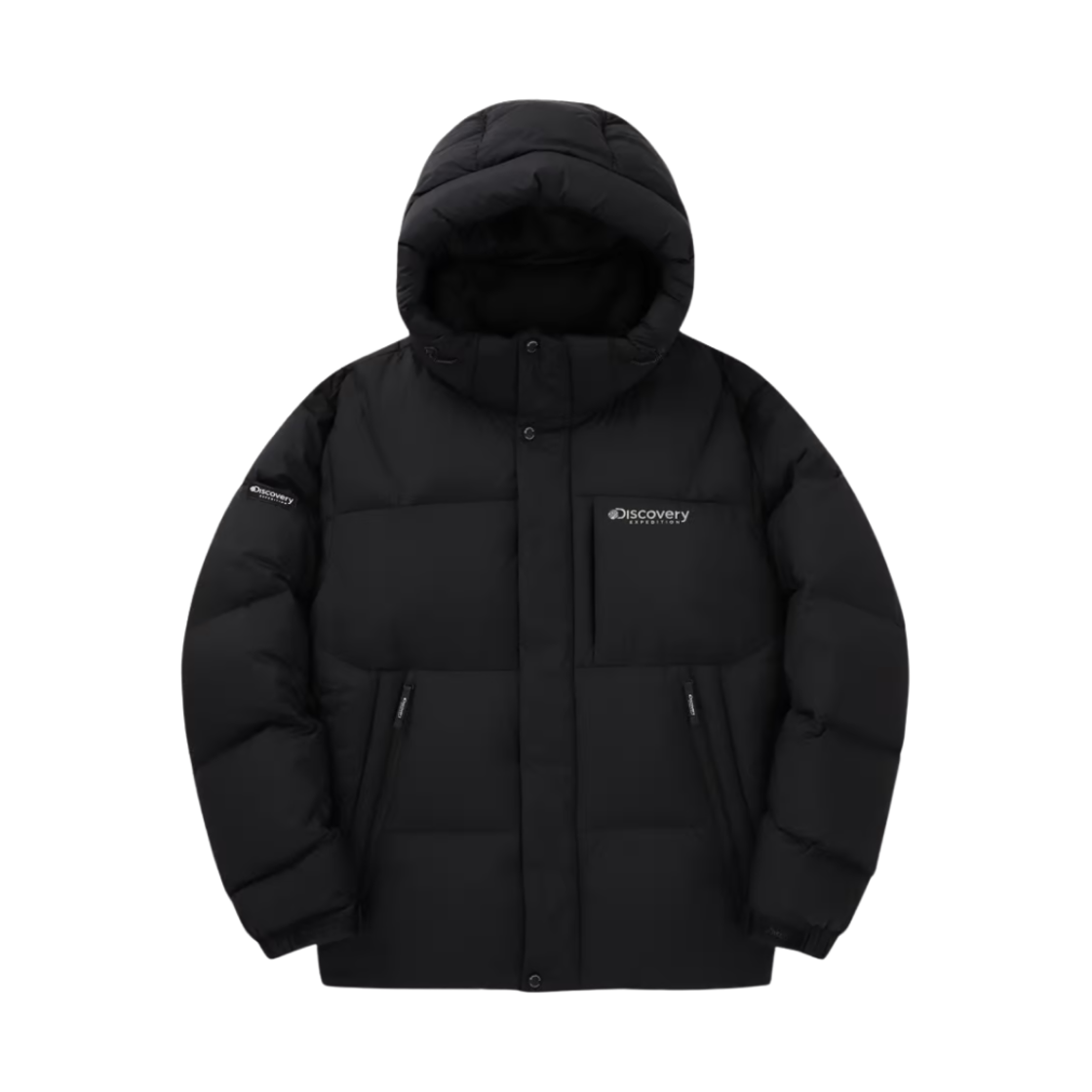 DMDJ6A046-BKS Discovery Expedition Bern Gorpcore Goose Down Black