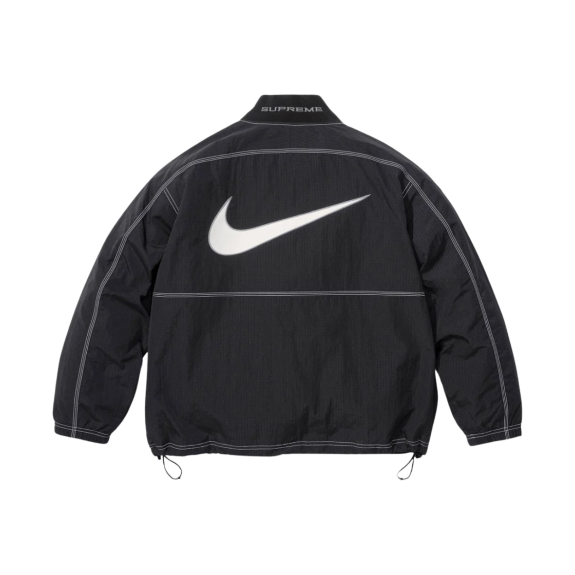 슈프림 x 나이키 립스탑 풀오버 블랙 - 24SS(Supreme x Nike Ripstop Pullover Black - 24SS)