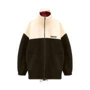 (W) Isabel Marant Malti Fleece Coat Black - 22SS