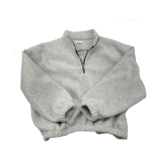 Nonnod Half zip fleece Cloud white