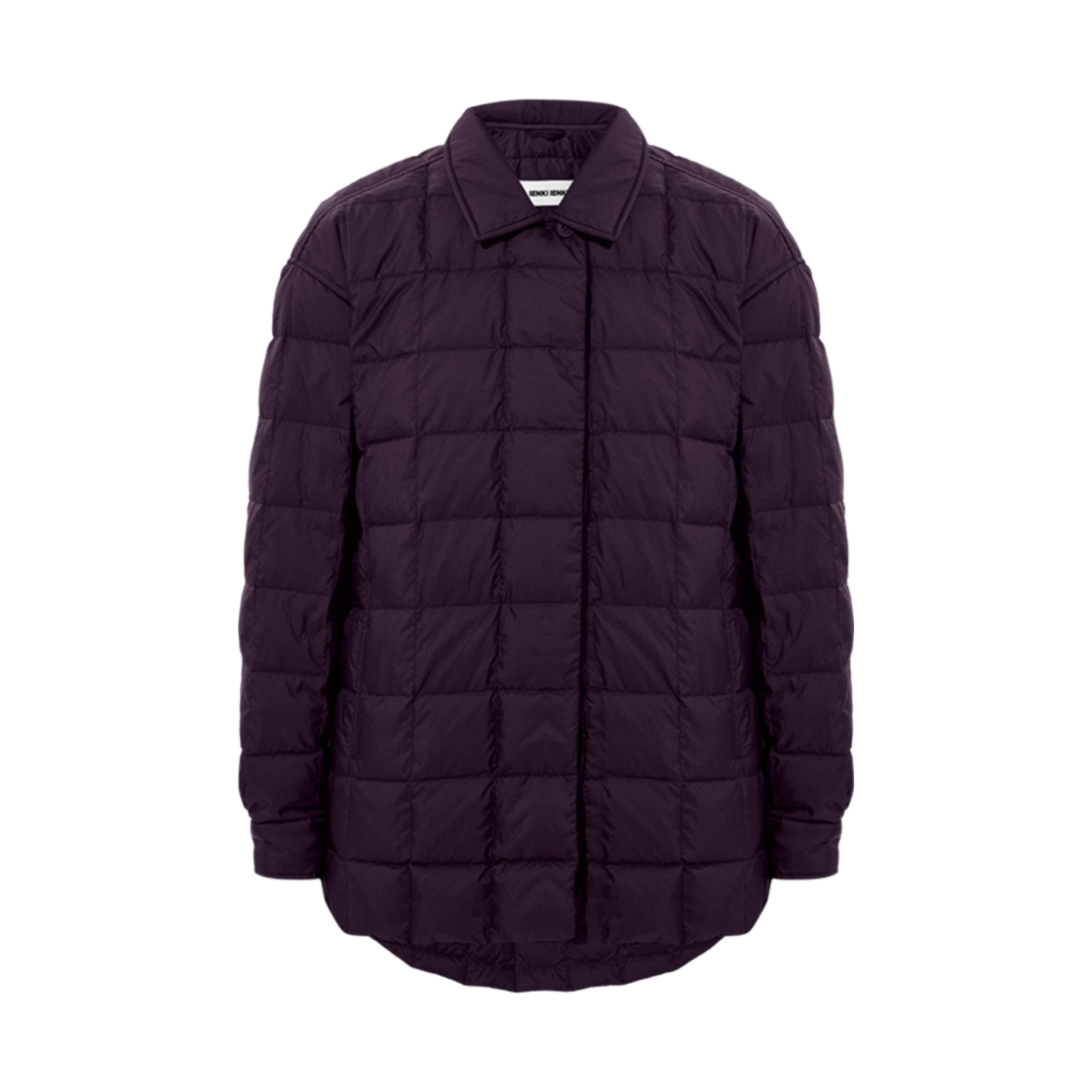 (W) 옌키 옌키 칼릭 다운 셔츠 마이크로 포메그레네이트((W) Ienki Ienki Kalik Down Shirt Micro Pomegranate) - 1