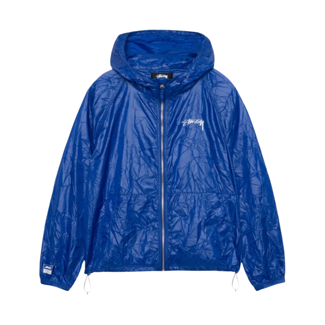 Stussy Stussy Beach Shell Wrinkled Nylon Jacket Royal · L