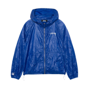 Stussy Beach Shell Wrinkled Nylon Jacket Royal