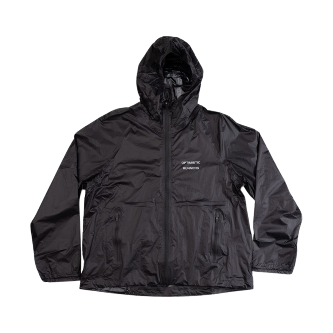 - Optimistic Runners Performance Packable Jacket Black