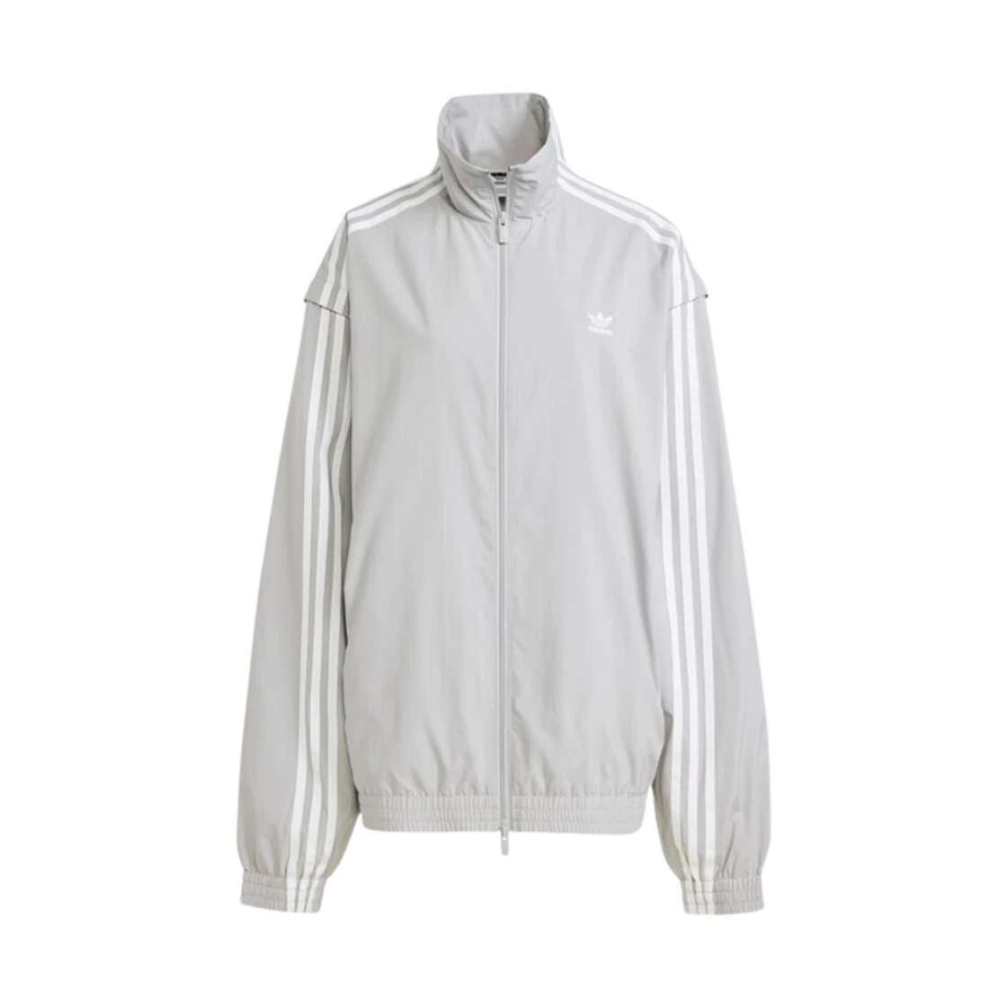 Adidas (W) Adidas Adilenium Season 2 Oversized Zip Track Top Gender Neutral Grey Two - KR Sizing · M