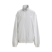 (W) Adidas Adilenium Season 2 Oversized Zip Track Top Gender Neutral Grey Two - KR Sizing