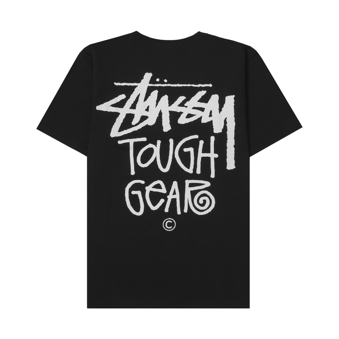 스투시 터프 기어 티셔츠 블랙(Stussy Tough Gear T-Shirt Black)