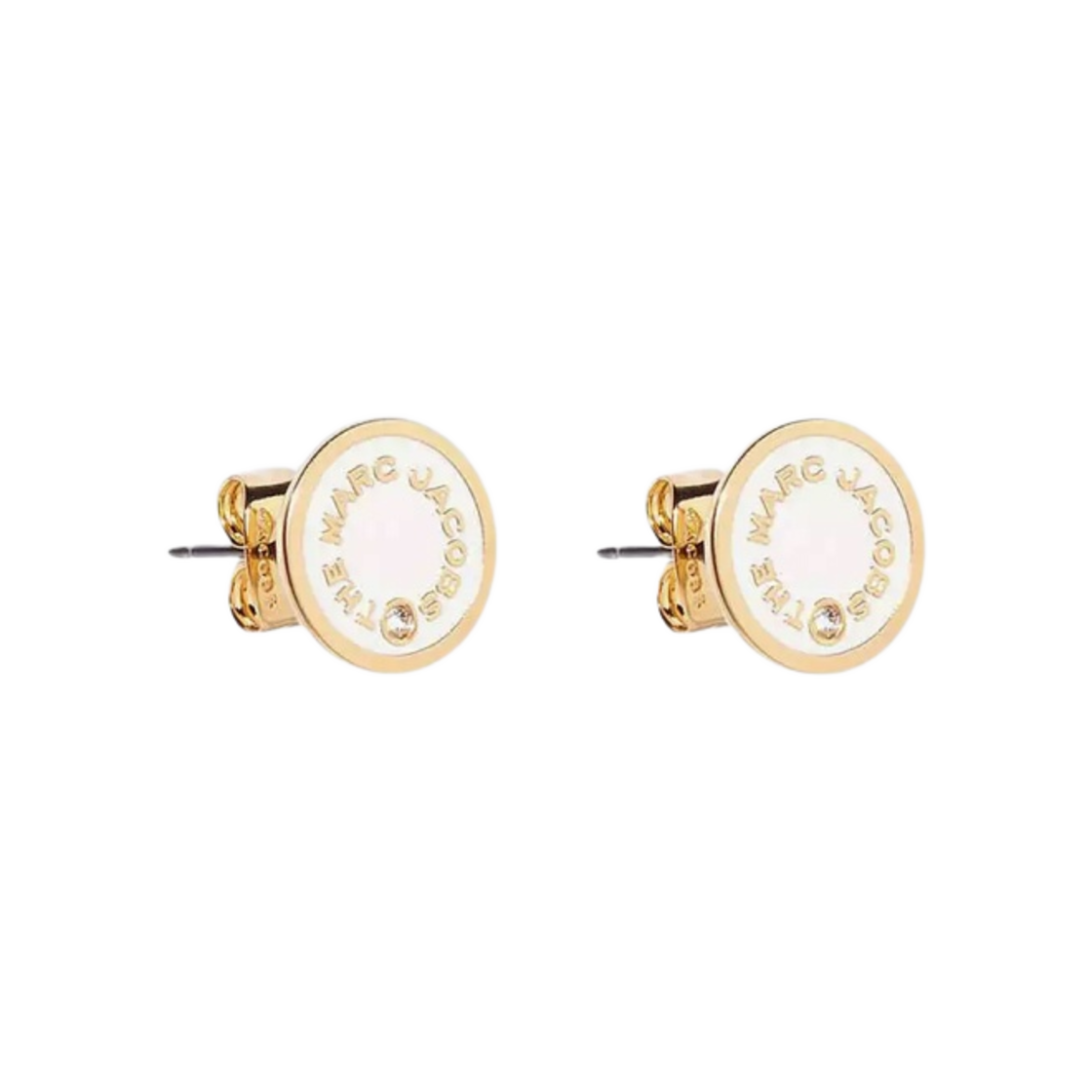 M0017169-106 Marc Jacobs The Medallion Studs Cream