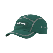 Supreme Reflective Stitch Camp Cap Dark Green - 23SS