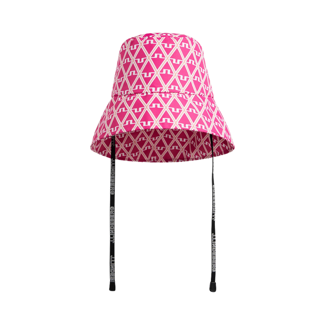 GWAC09764-S193 (W) J.Lindeberg Astrid Bucket Hat Geo Fuchsia Purple