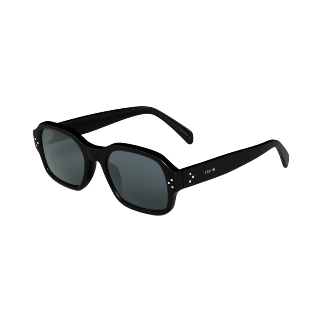 셀린느 블랙 프레임 49 선글라스 아세테이트 블랙(Celine Black Frame 49 Sunglasses in Acetate Black) - 2