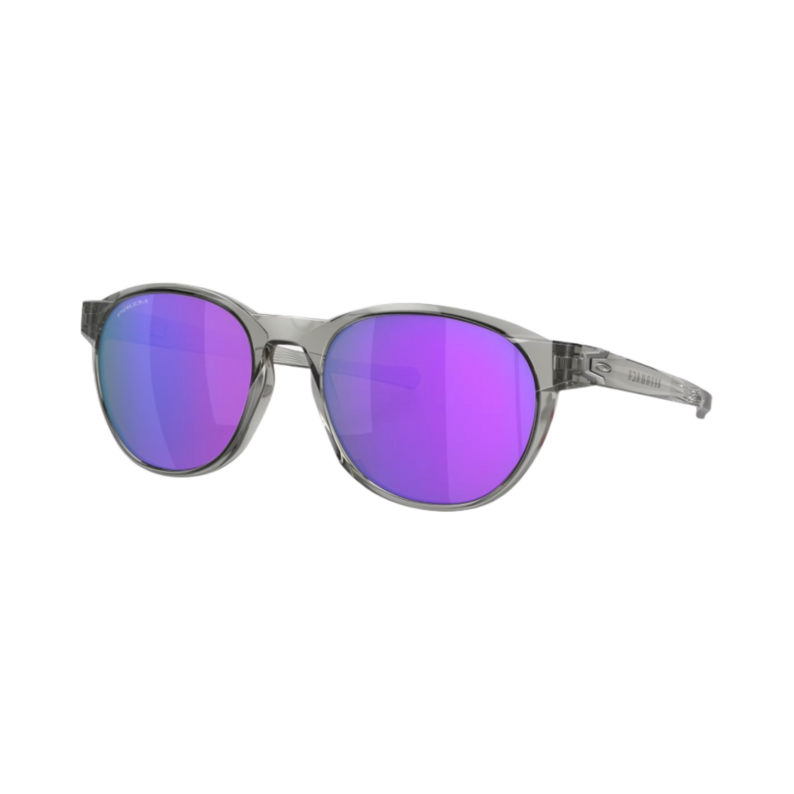오클리 리드메이스 그레이 잉크 프레임 프리즘 바이올렛 렌즈 로우 브릿지 핏(Oakley Reedmace Grey Ink Frame Prizm Violet Lenses Low Bridge Fit) - 1