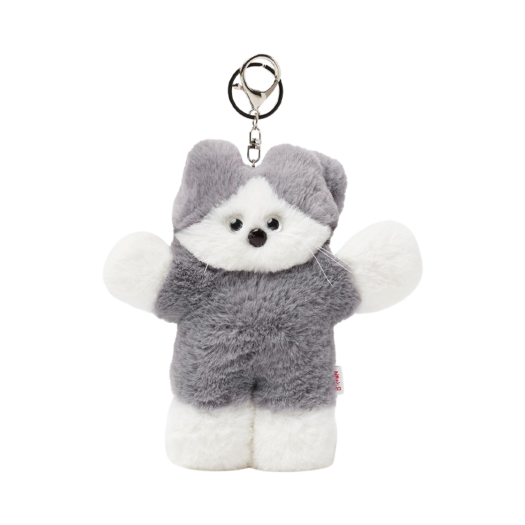 ◆[Lelbobrown] とてもかわいい 3色 Little Cat Keyring◆ Lelbobrown] Little Cat Keyring Punk Rocker 03 - w4shopper