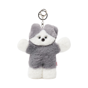 Lelbobrown Little Cat Keyring Wolf