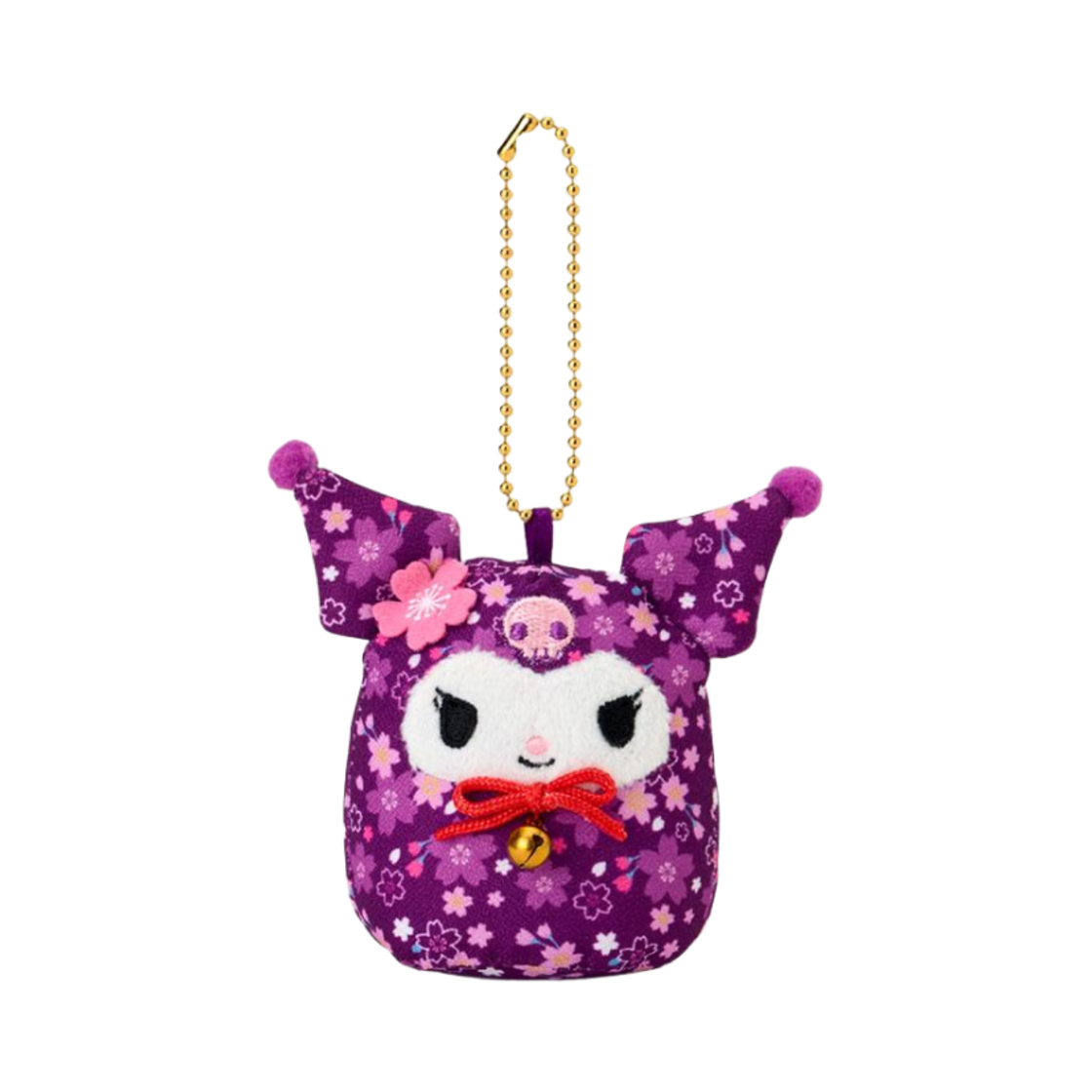 776149 Sanrio Kuromi Sakura Daruma Mascot Holder