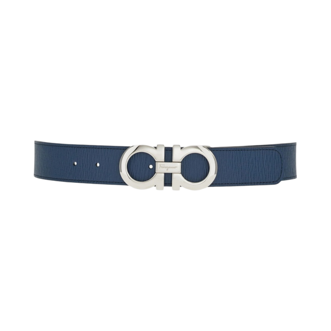 페라가모 리버시블 어드저스터블 간치니 벨트 스톰 블랙(Ferragamo Reversible and Adjustable Gancini Belt Storm Black) - 1