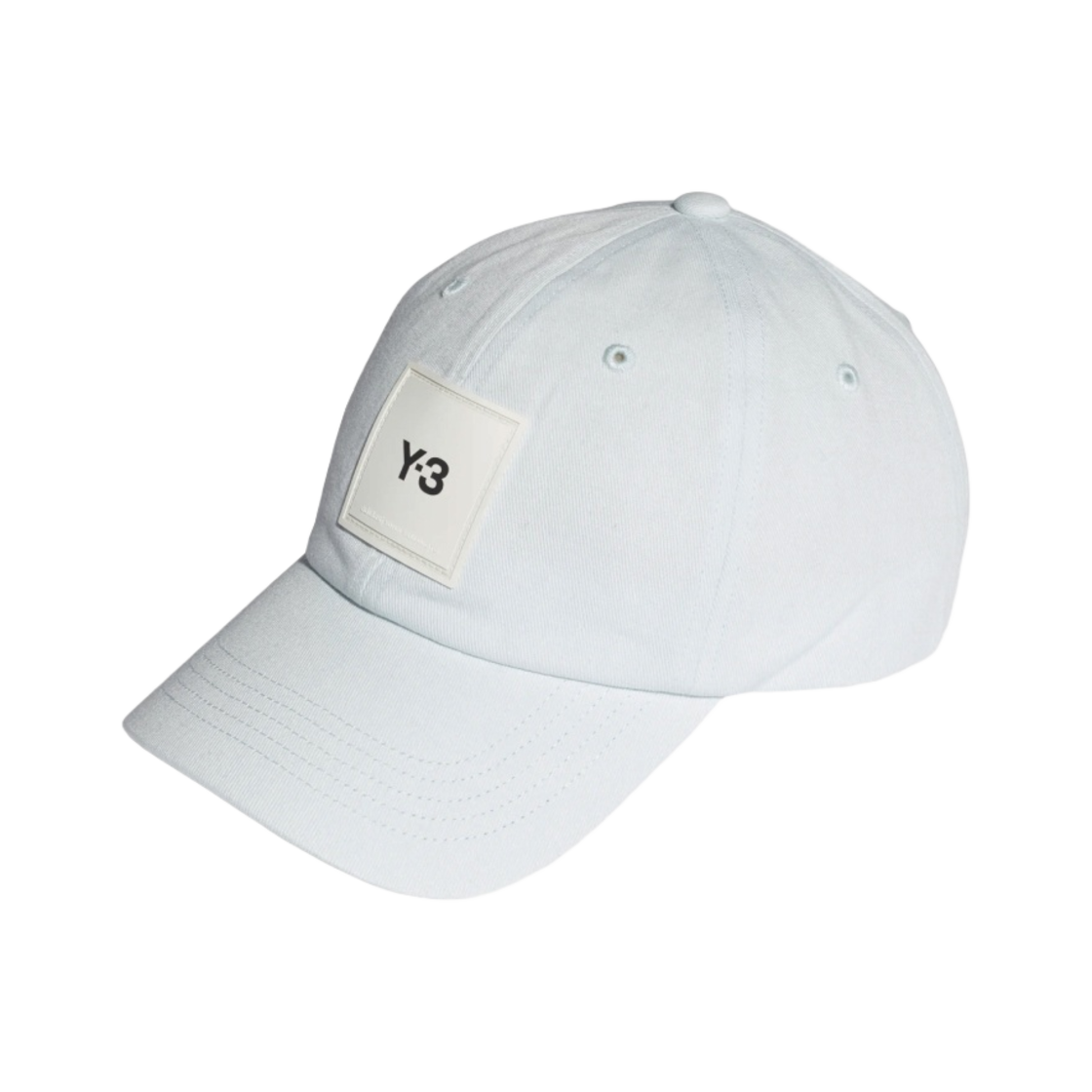 Y-3 스퀘어 라벨 캡 블루 틴트(Y-3 Square Label Cap Blue Tint) - 1