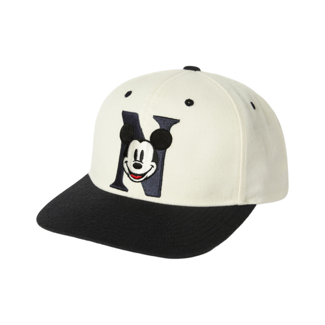 디스이즈네버댓 x 디즈니 미키 투톤 캡 화이트 네이비