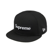Supreme No Comp Box Logo New Era Black - 21FW