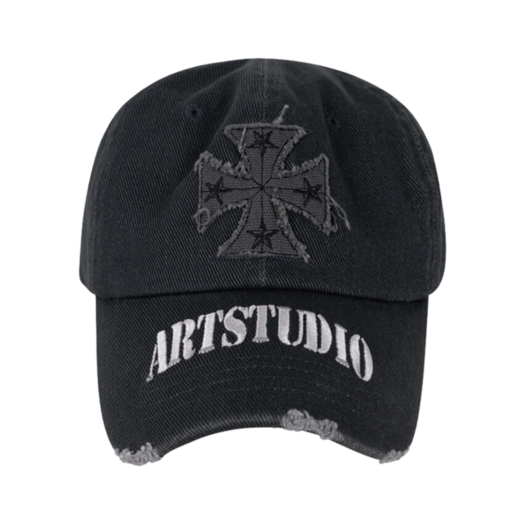 - ETCE Cross Destroyed Cap Black
