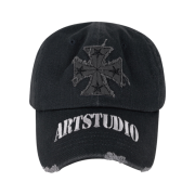 ETCE Cross Destroyed Cap Black