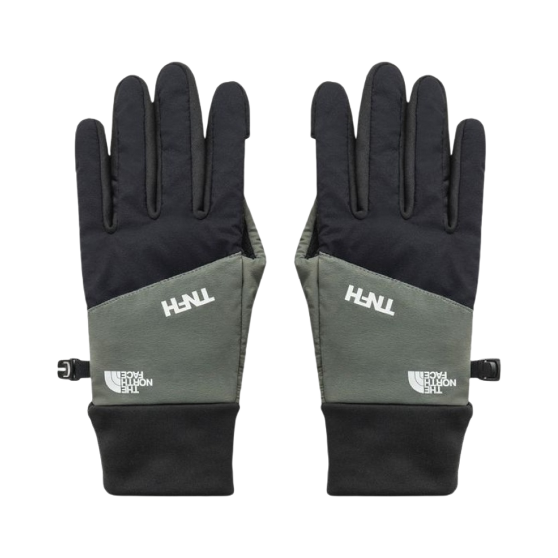 NN62413HK The North Face x Hyke Trail Gloves Olive Drab