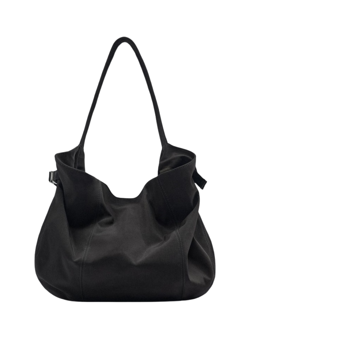 자라 나일론 버킷백 블랙(Zara Nylon Bucket Bag Black) - 1