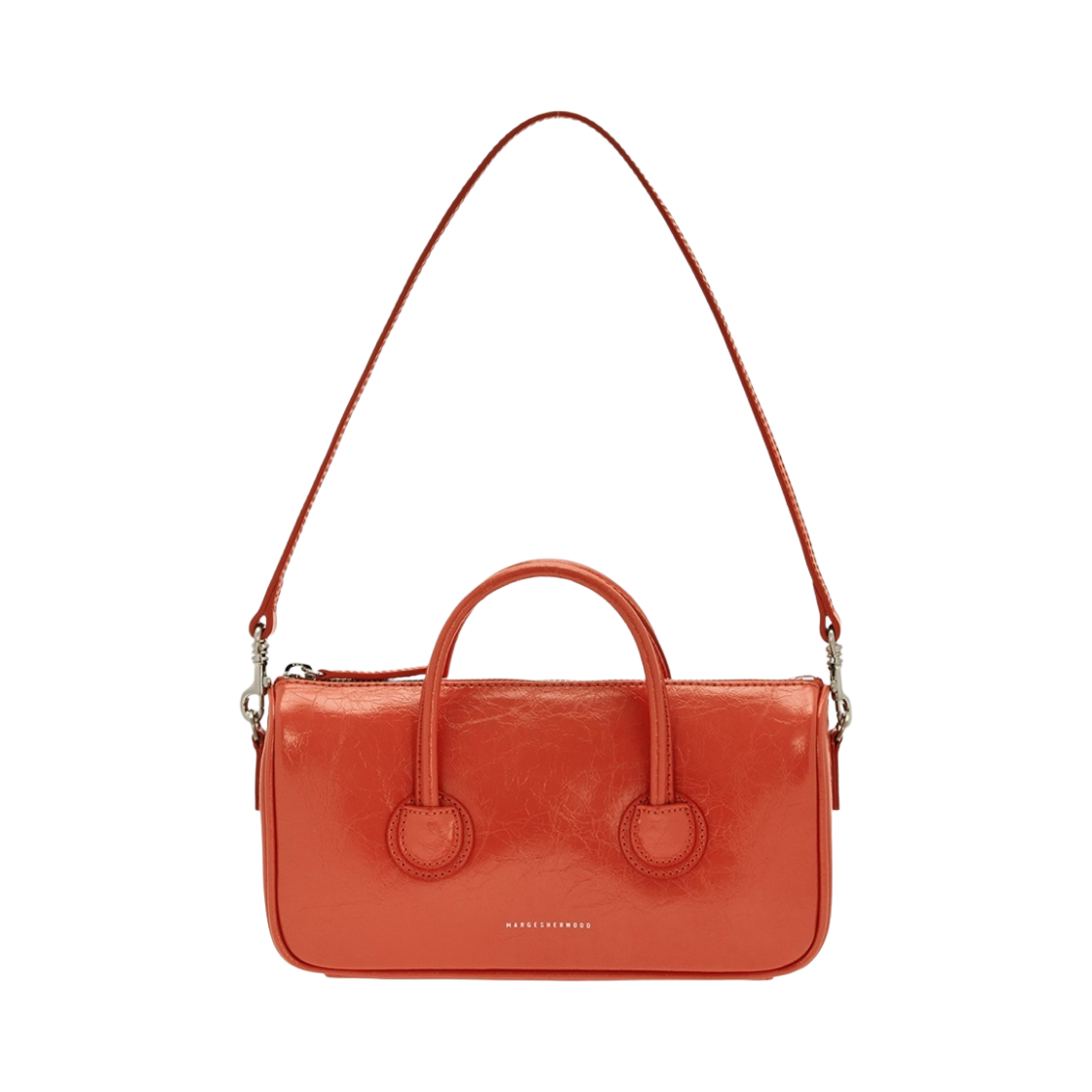 마지셔우드 지퍼 스몰 백 탠저린 크링클(Margesherwood Zipper Small Bag Tangerine Crinkle) - 1