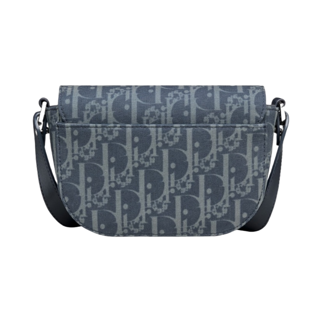 디올 x 데님 티어스 디올 티어스 새들 파우치 스트랩 데님 디올 오블리크 블루 피스 사인 디올 티어스(Dior x Denim Tears Saddle Pouch With Strap Denim Dior Oblique Blue And Peace Sign Dior Tears) - 3