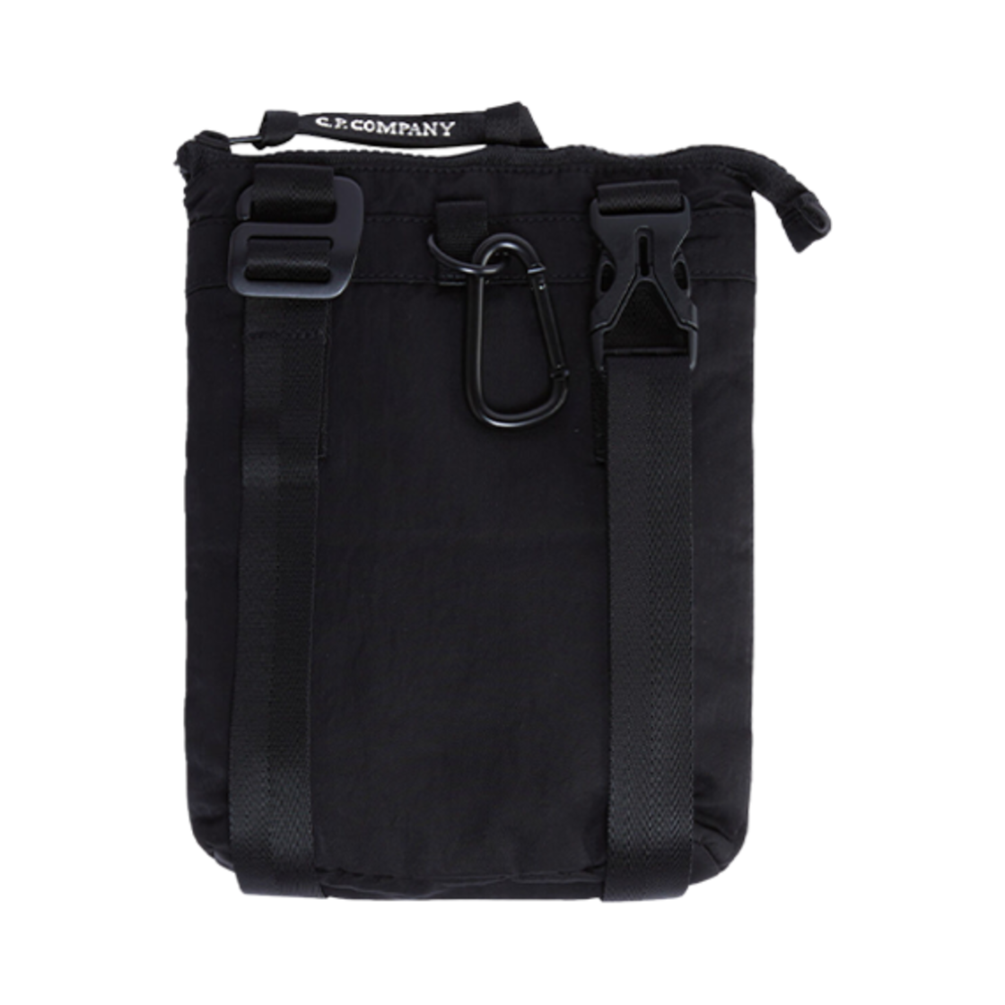 C.P. 컴퍼니 나일론 B 크로스바디 파우치 블랙 - 23FW(C.P. Company Nylon B Crossbody Pouch Black - 23FW) - 2