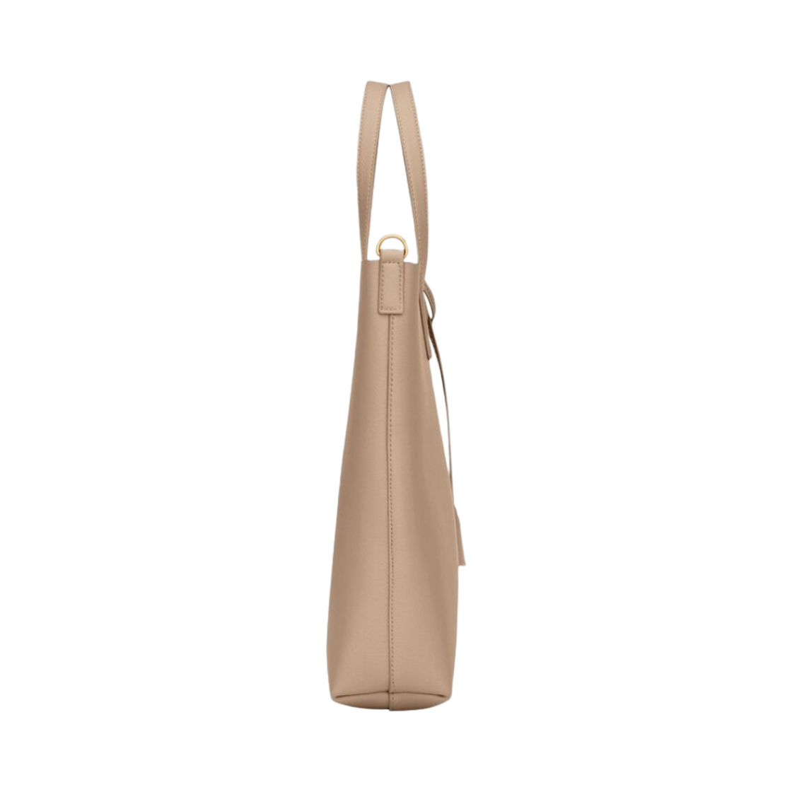 생로랑 서플 레더 토이 쇼핑백 다크 베이지(Saint Laurent Shopping Bag Toy in Supple Leather Dark Beige) - 2