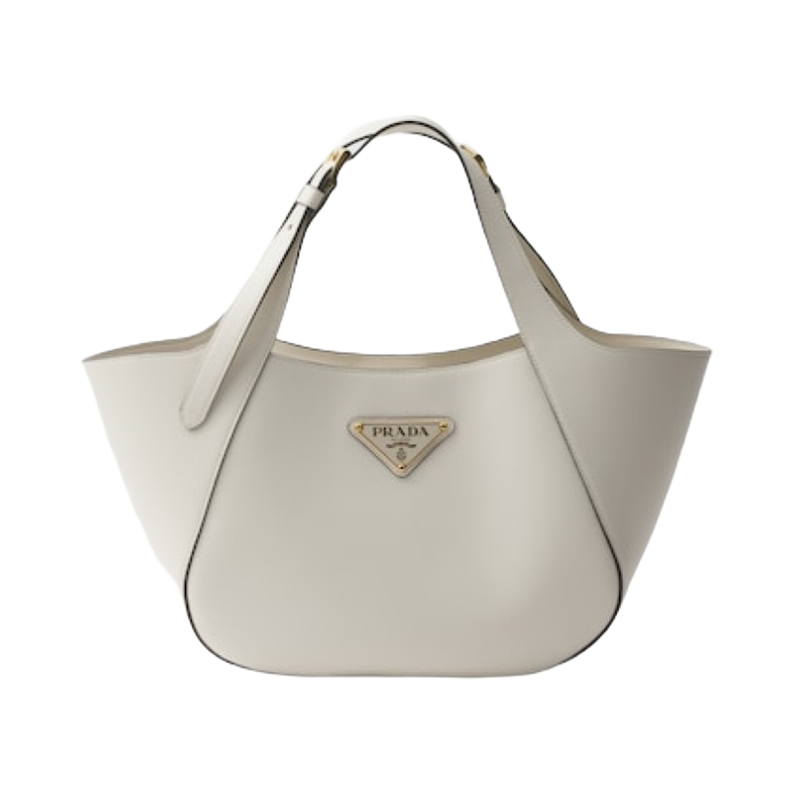 PRADA ボロタイ Desert/white Downtown Bold Leather Sneakers | PRADA