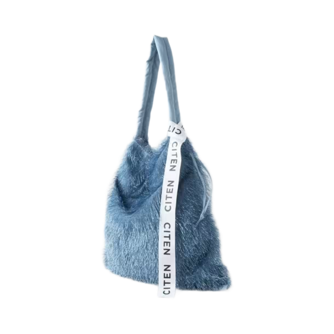 시텐 라이트 프린지 킨챠쿠 토트 라이트 블루(Citen Light Fringe Kinchak Tote Light Blue) - 2