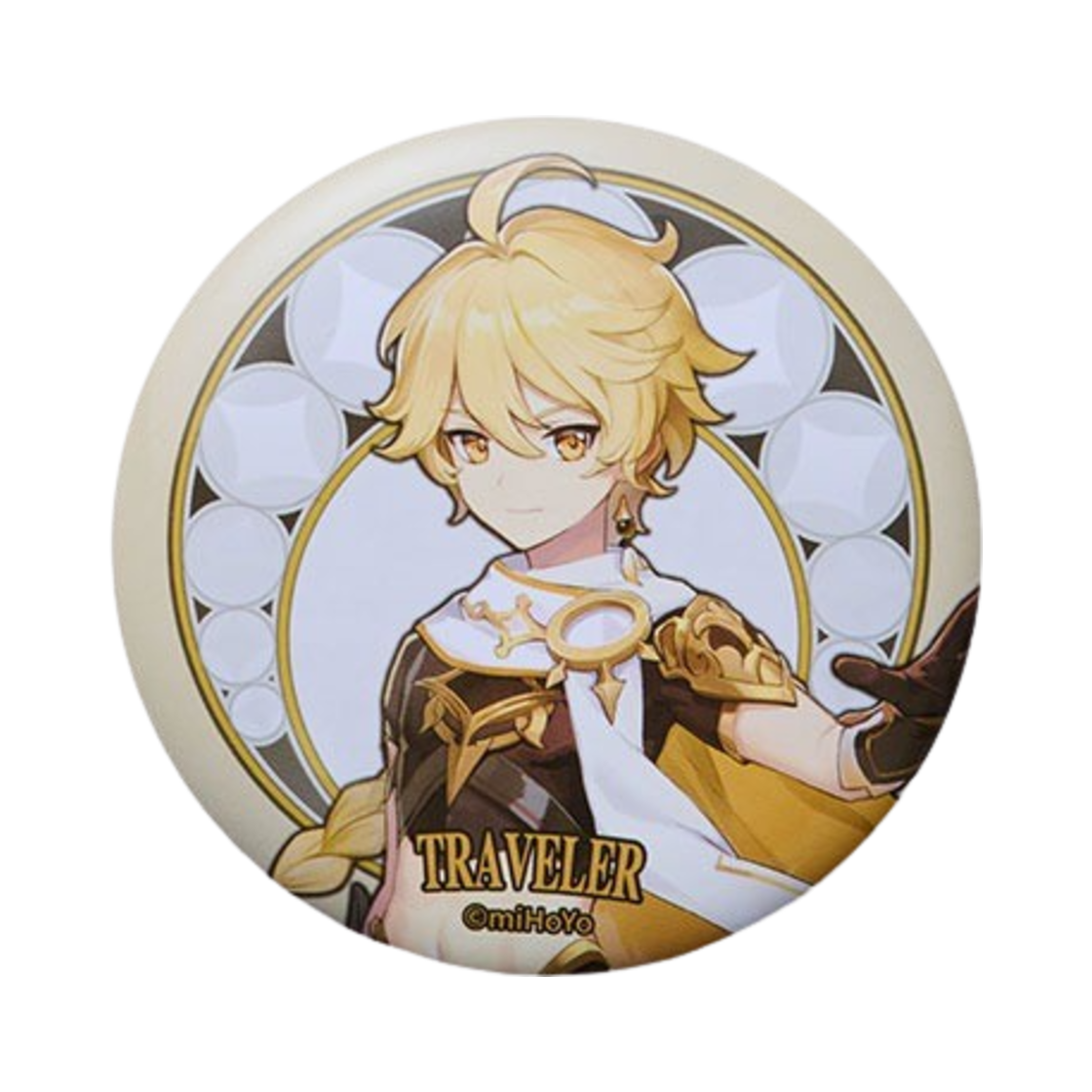 6972957482656 Genshin Badge Traveler Theme Traveler Aether