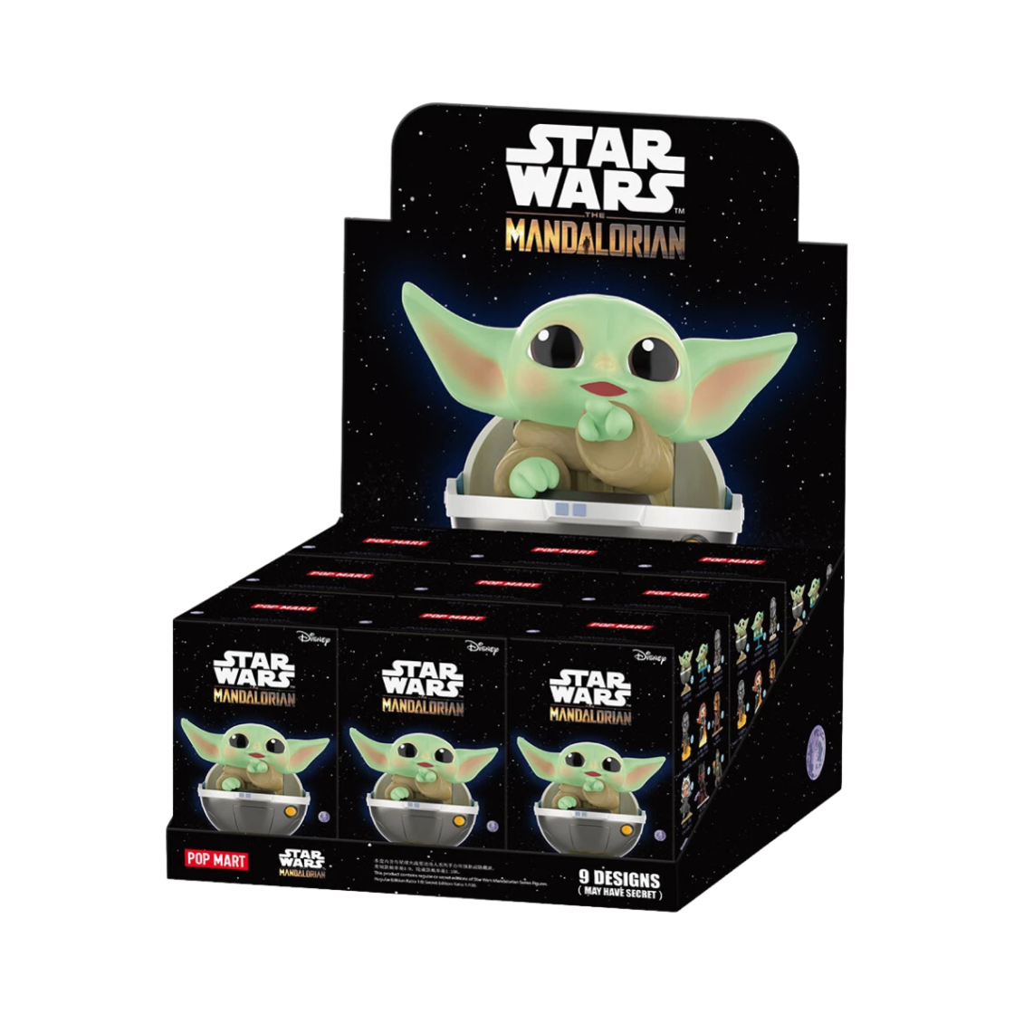 팝마트 디즈니 스타워즈 만달로리안 시리즈 미개봉 랜덤박스 (9개입)(Pop Mart Disney Star Wars The Mandalorian Series Sealed Case (9 Blind Boxes)) - 1