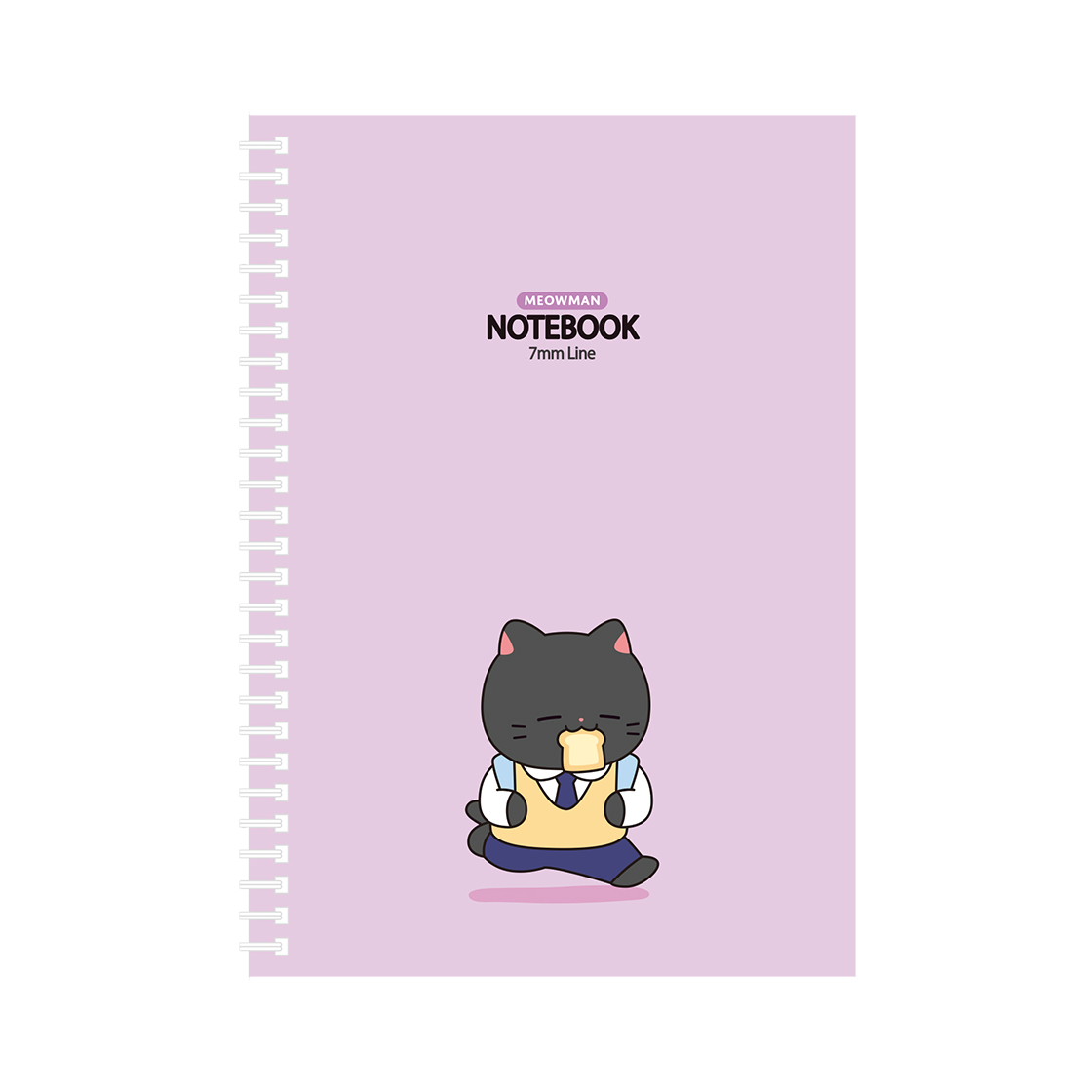 냐한남자 B5스프링노트 늦잠 나비(Meow Man B5 Spring Note NeutjamNavi)