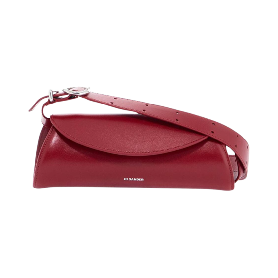 질 샌더 미니 카놀로 크로스바디백 시더 레드(Jil Sander Mini Cannolo Crossbody Bag Cedar Red) - 1
