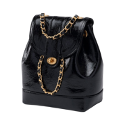 Cardinal Red Hawoo-A Bag Black Gold