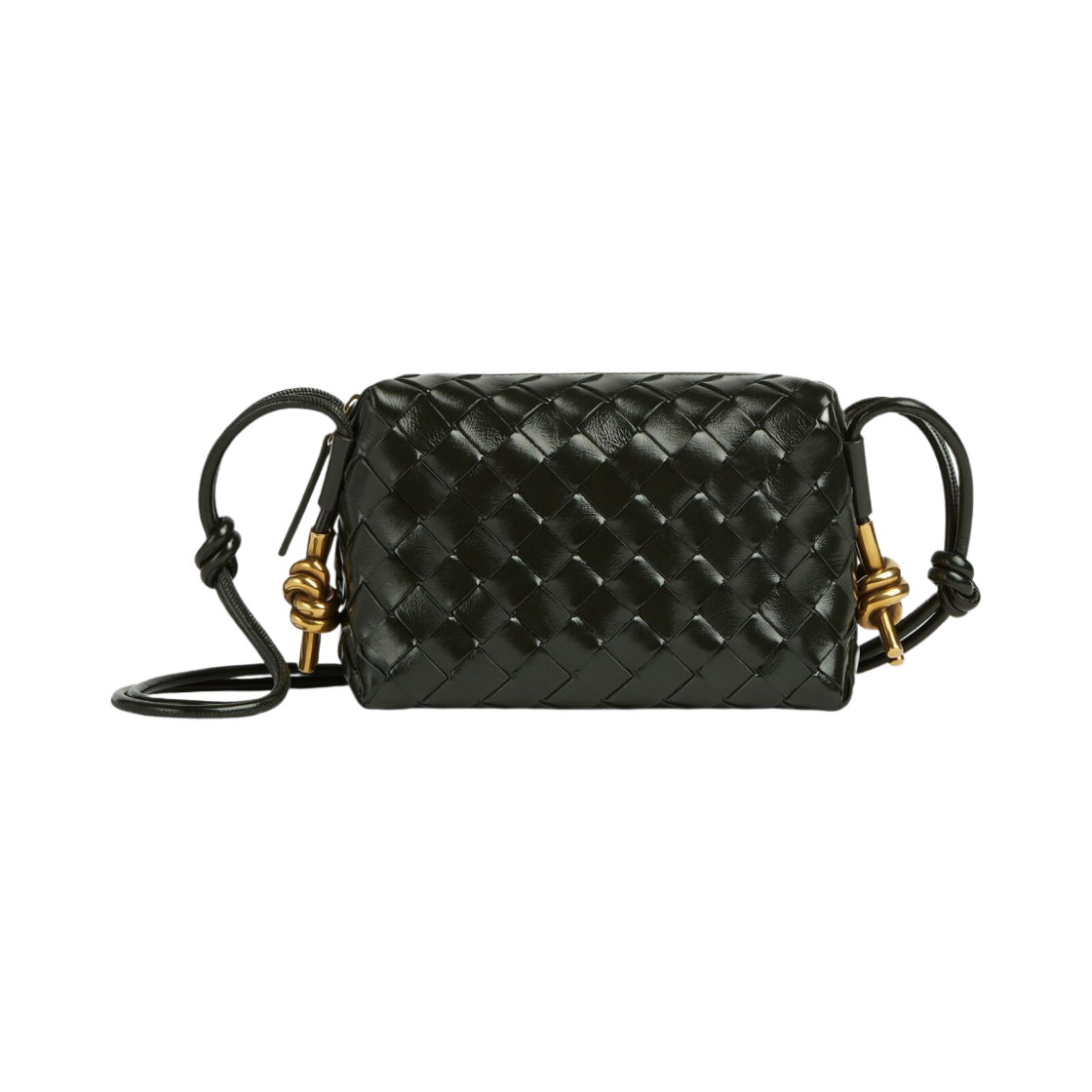 보테가 베네타 미니 루프백 카메라 백 다크 그린(Bottega Veneta Mini Loop Camera Bag Dark Green) - 1