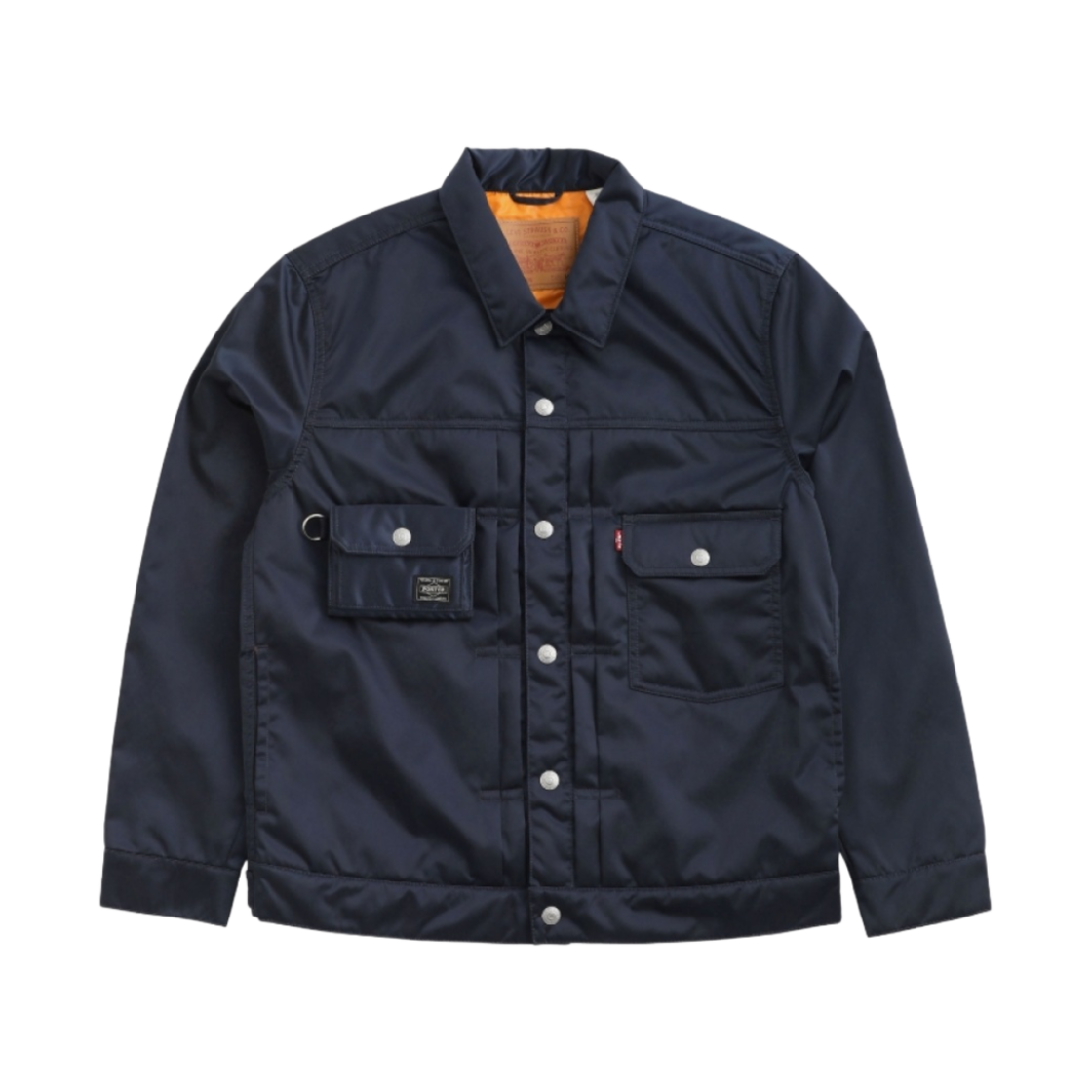 포터 x 리바이스 타입 2 트러커 자켓 & 월렛 아이언 블루(Porter x Levi's Type II Trucker Jacket & Wallet Iron Blue)