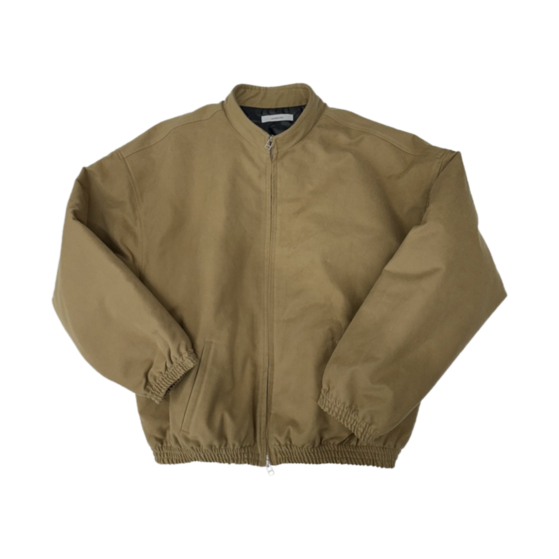 논노드 몰스킨 봄버 자켓 카멜(Nonnod Moleskine Bomber Jacket Camel)