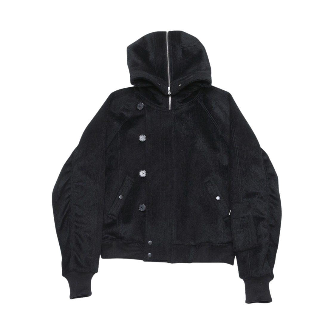 SJ225 Haleine Alpaca 3D Finger Hole N2B Black