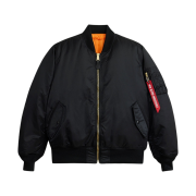 ALPHA INDUSTRIES MA-1 Flight Jacket Black