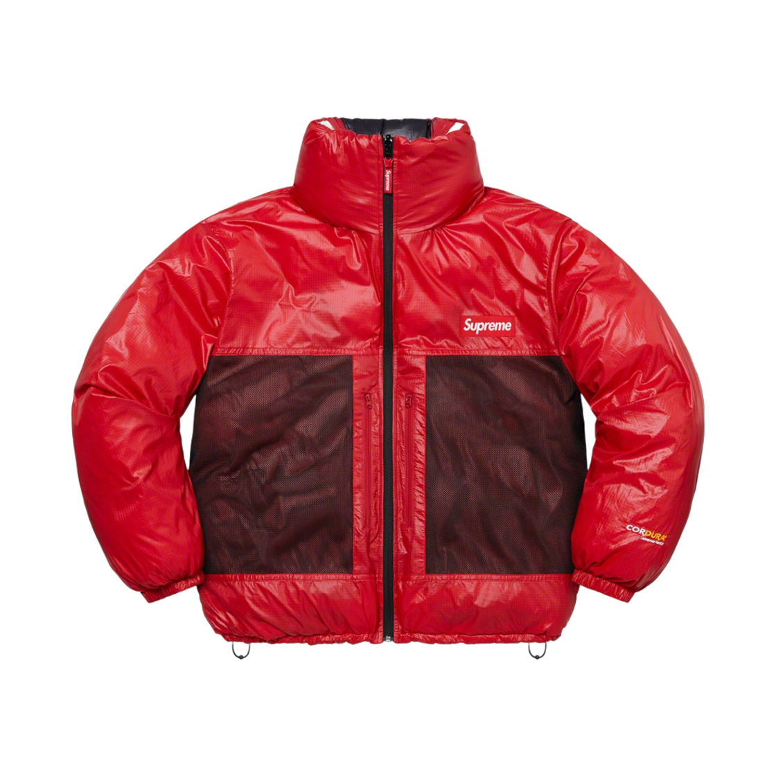 DT5005 Supreme リバーシブルダウンジャケット 赤/黒 送料無料 M 赤 Supreme Reversible Featherweight Down Puffer